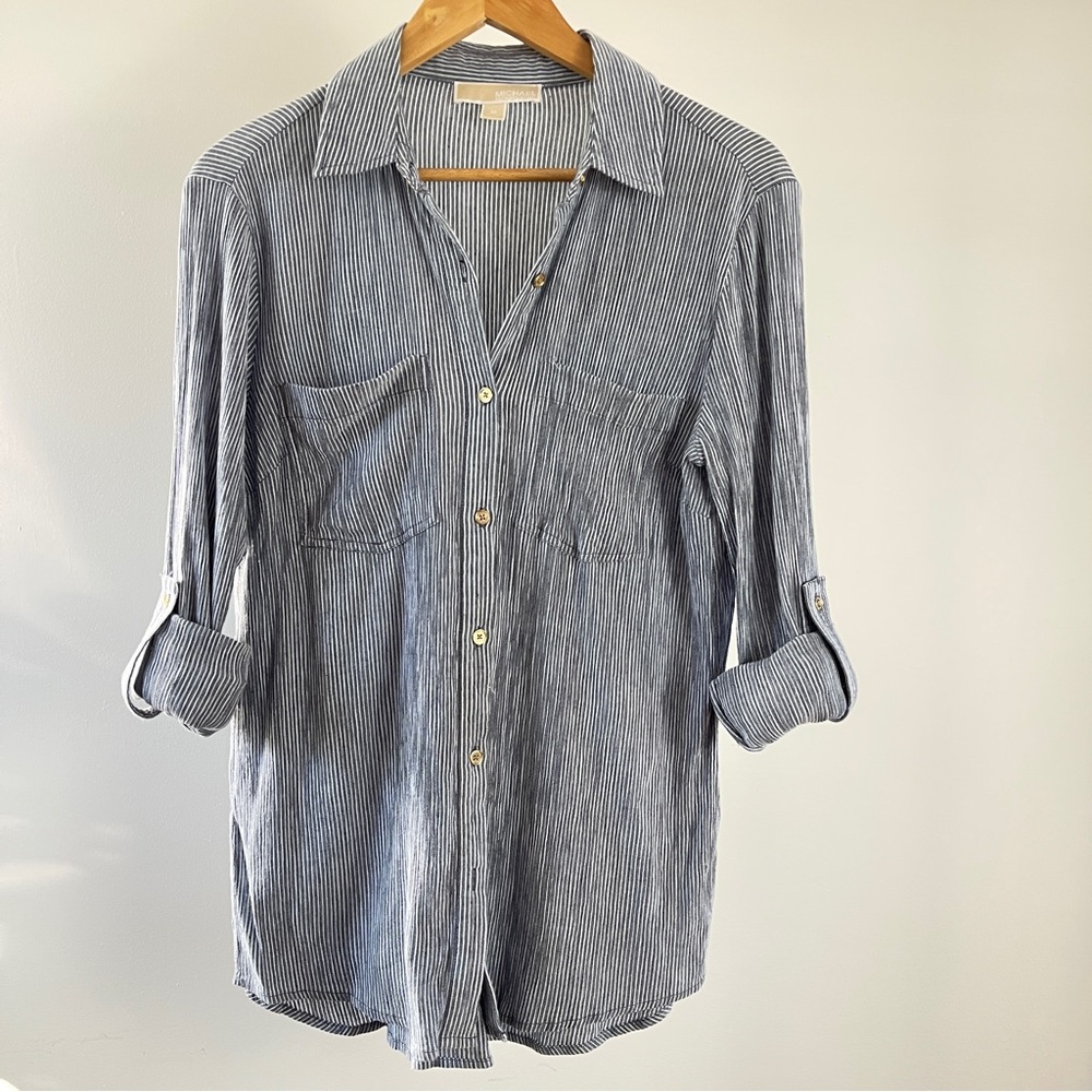 Michael Kors Button Down Shirt Size M - Picture 1 of 8